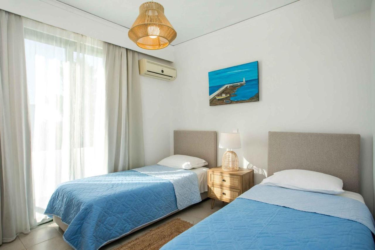 Beachfront Villa Rhodes Seashell Jenadi Zewnętrze zdjęcie