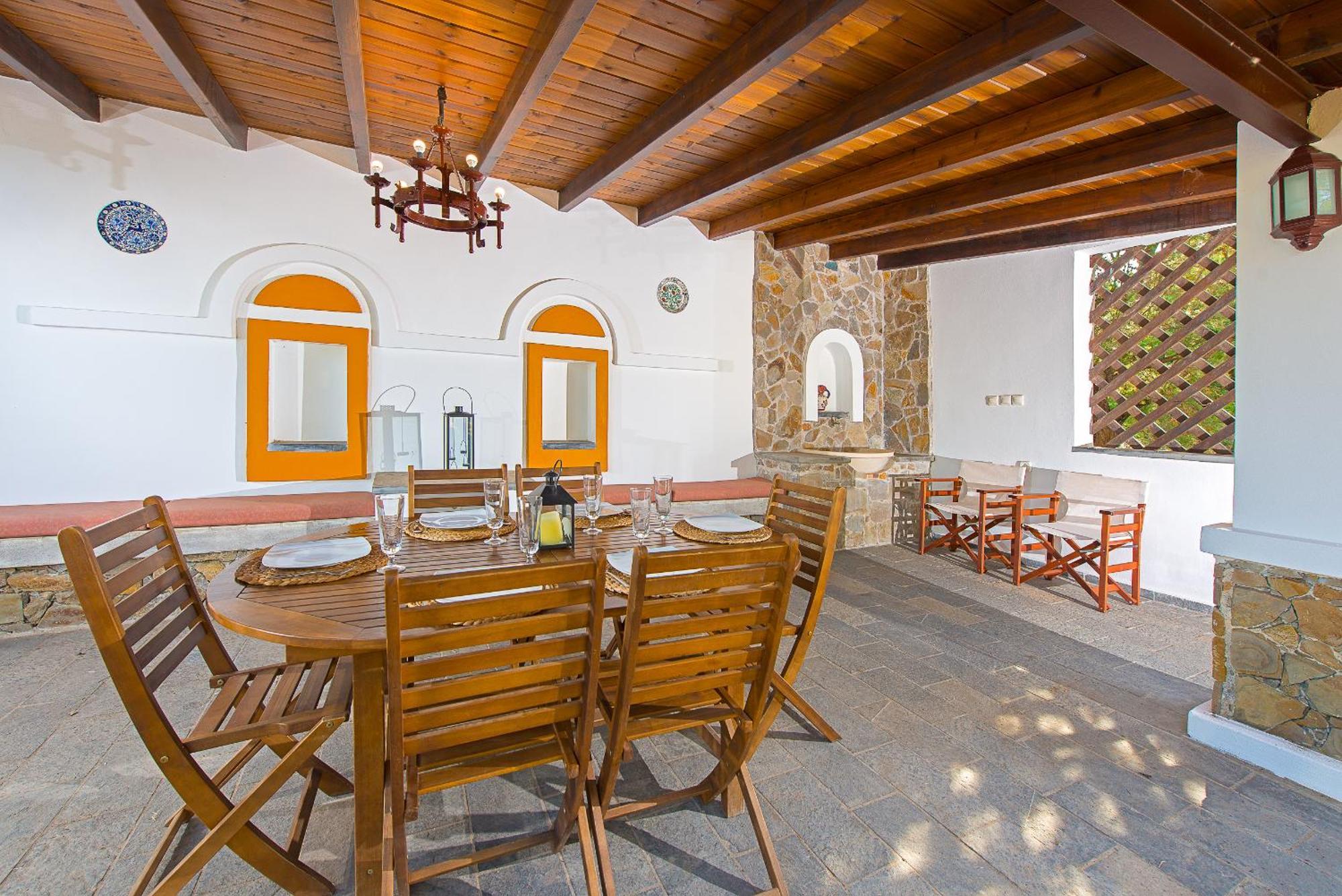 Beachfront Villa Rhodes Seashell Jenadi Zewnętrze zdjęcie